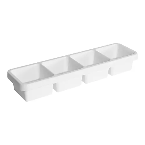 Restbak Caddy Kunststof 4 Dlg.