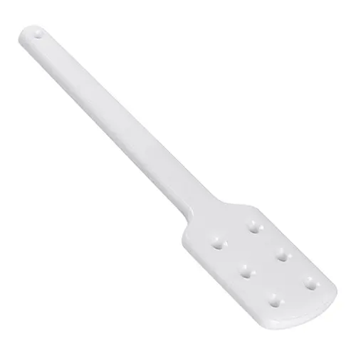 Roerspatel liter045 cm M/Gaten