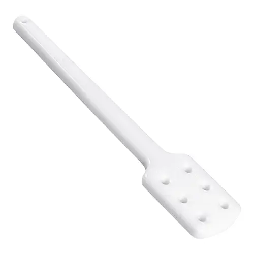 Roerspatel liter080 cm M/Gaten