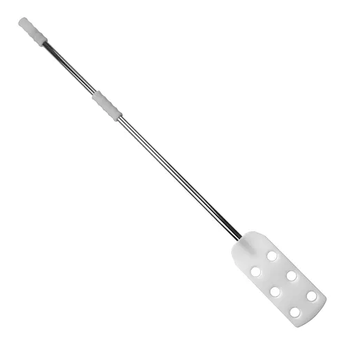 Roerspatel liter120 cm M/Gaten
