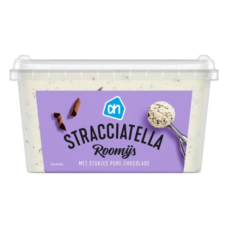 Roomijs stracciatella