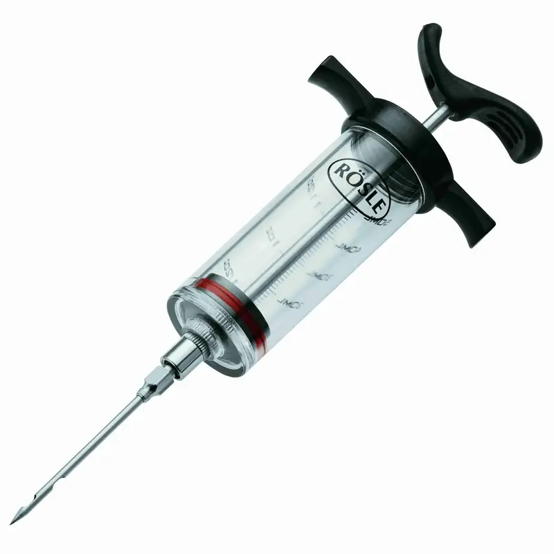 Rösle Marinade Spuit 50ml RVS