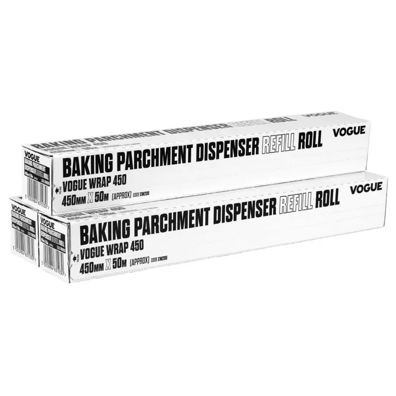 Rouleaux de papier cuisson pour distributeur Wrap450 Vogue (lot de 3)