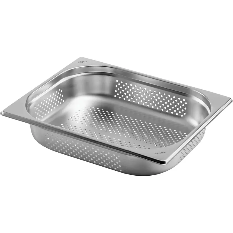SARO TOP LINE, bac GN 1/2 GN perforé, hauteur 200 mm - 126-5372T