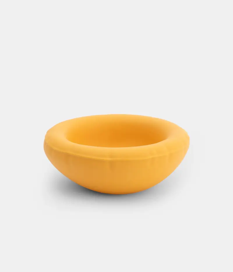 Schaal Blow Up Bowl Small Lisa Yolk Yellow