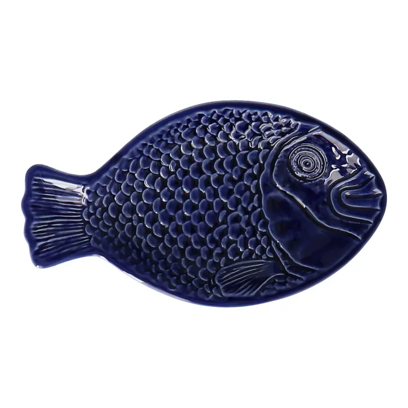 Schaal Fish blauw 23,5cm