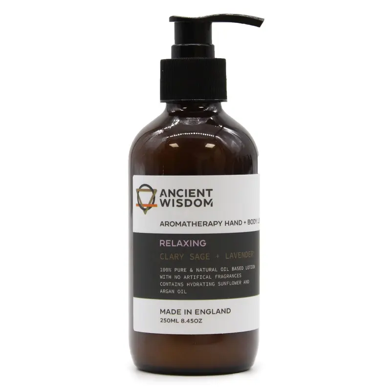 Scharlei & Lavendel – Aromatherapy Hand & Body Lotion 250 ml