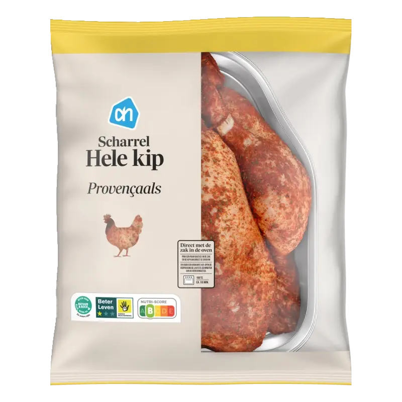 Scharrel kip provencaalse