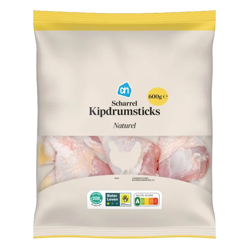 Scharrel kipdrumsticks