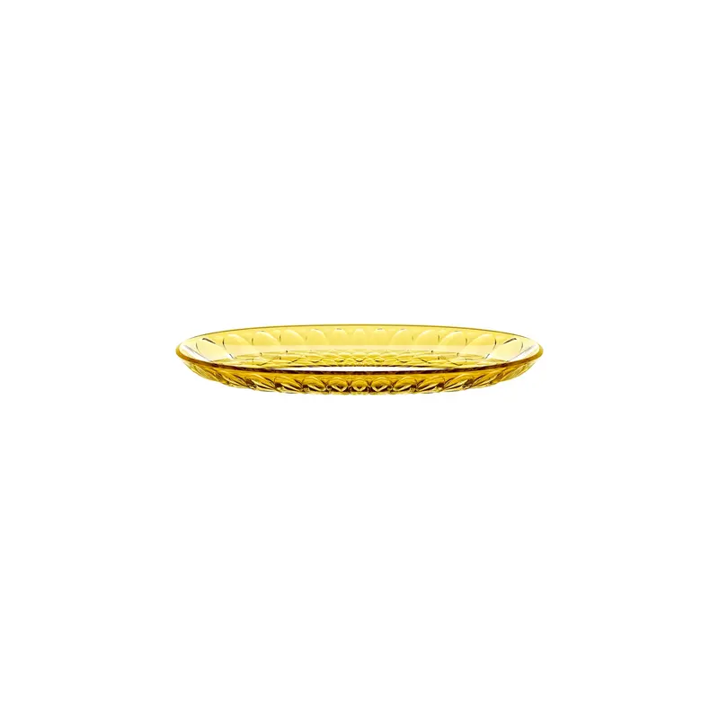 Serveerschaal Vanity Ovaal S 32cm Saffron Yellow