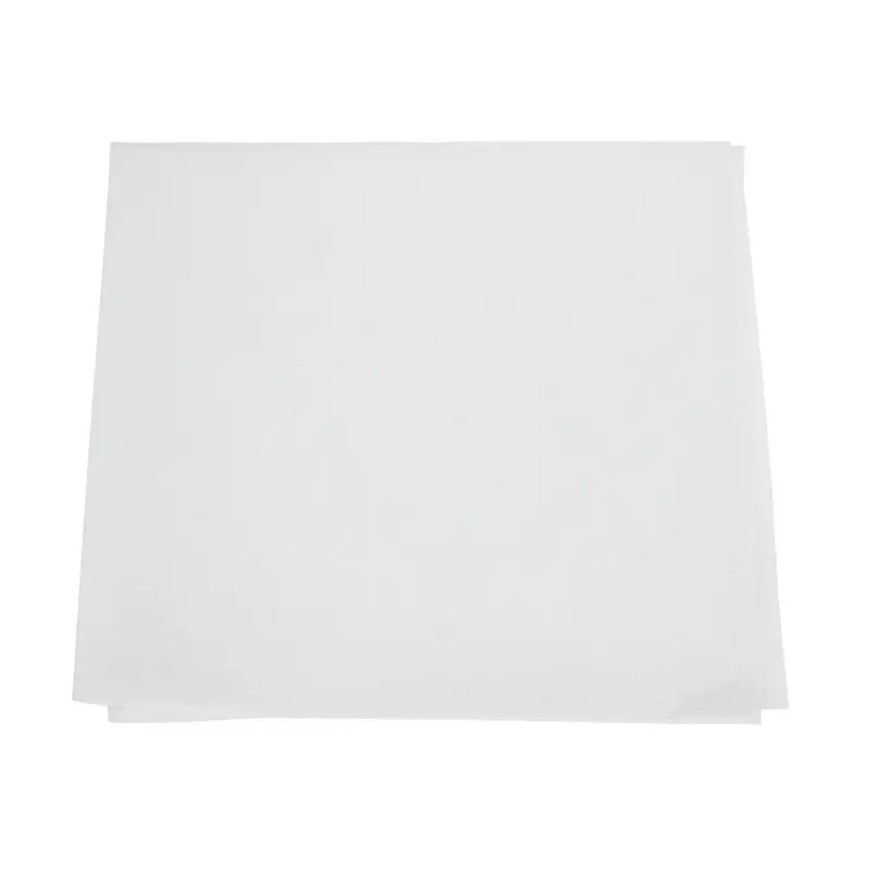 Serviettes snacking 1 pli pliage 1/4 blanches 330 x 330mm (lot de 5000)