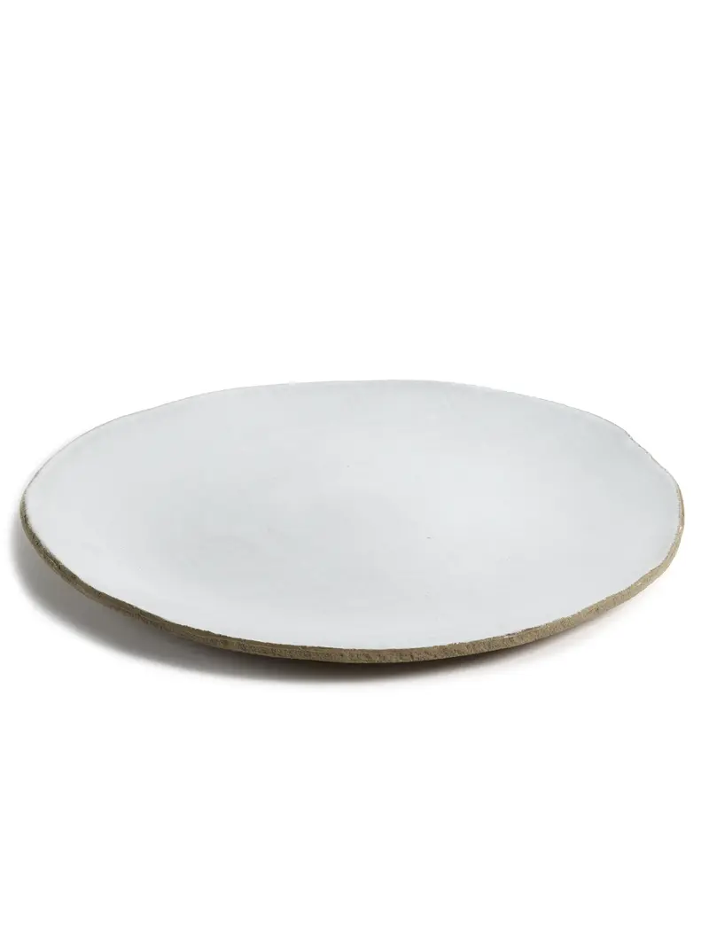 Serving Plate White Fck 1/box