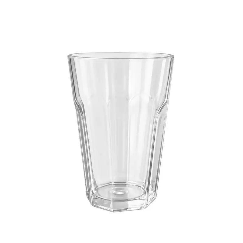 Set van 2 dubbelwandige latte glazen uit borosilicaat 450ml