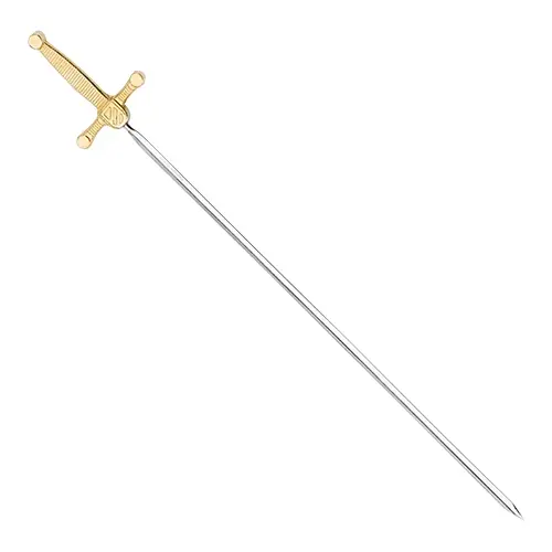 Sierdegen 32 cm RVS/Messing