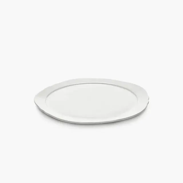 Silhouette Dinner plate 02 White 8/Box
