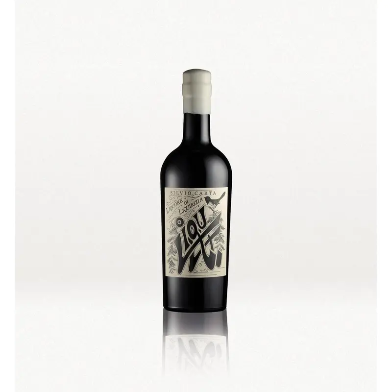 Silvio Carta Liqua Liquore de Liquirizia 23% 0,70 ltr.