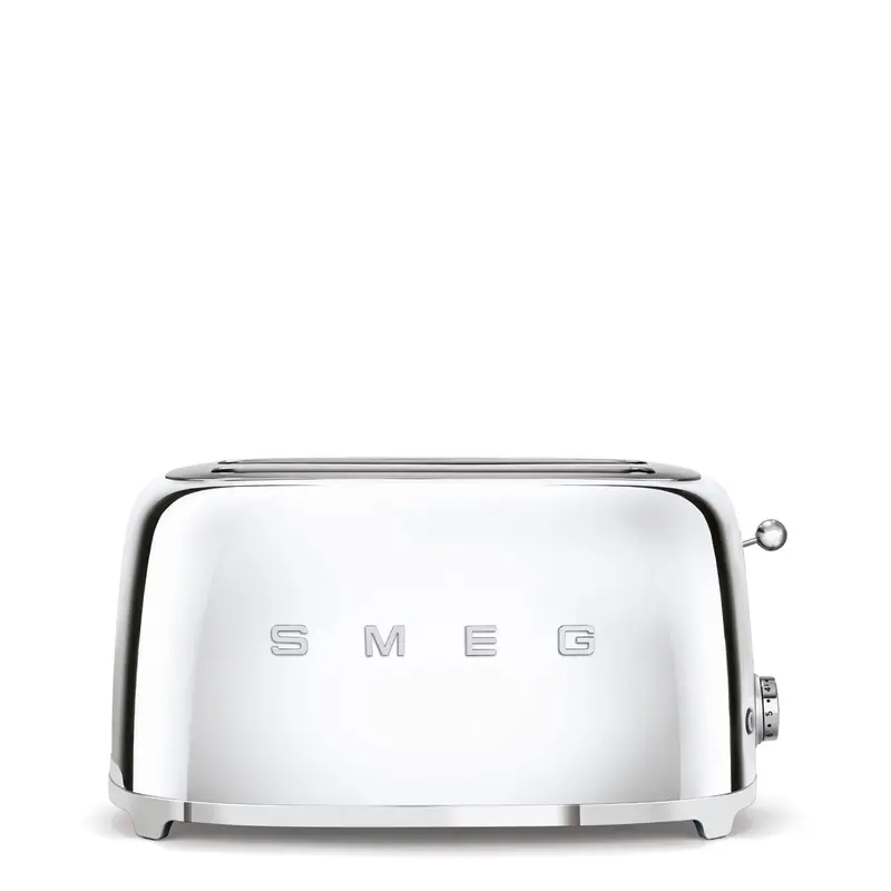 Smeg Broodrooster 2x4 'Steel' TSF02SSEU