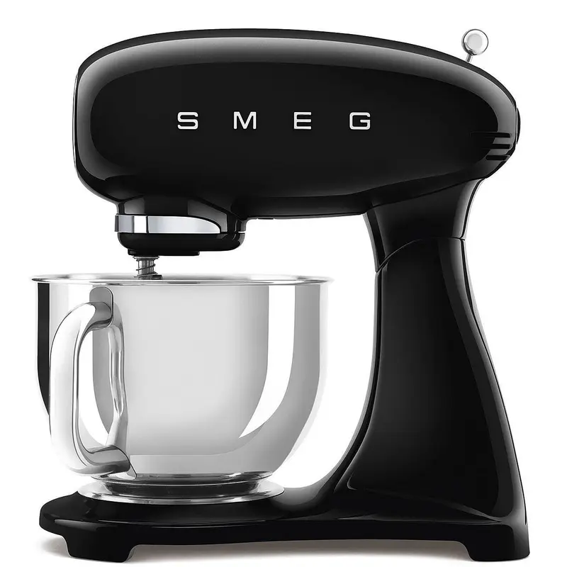 Smeg Keukenmachine 'Zwart' SMF03BLEU