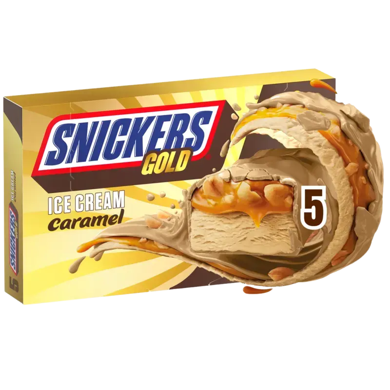 Snickers Gold ice bar