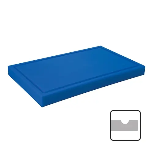 Snijblad 4(H)*50*30 Blauw/Geul