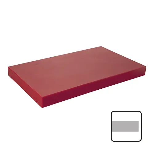 Snijblad 4(H)*60*33 Rood
