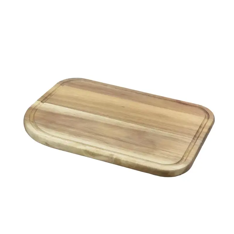 Snijplank met sapgeul uit acaciahout 35x25cm FSC®