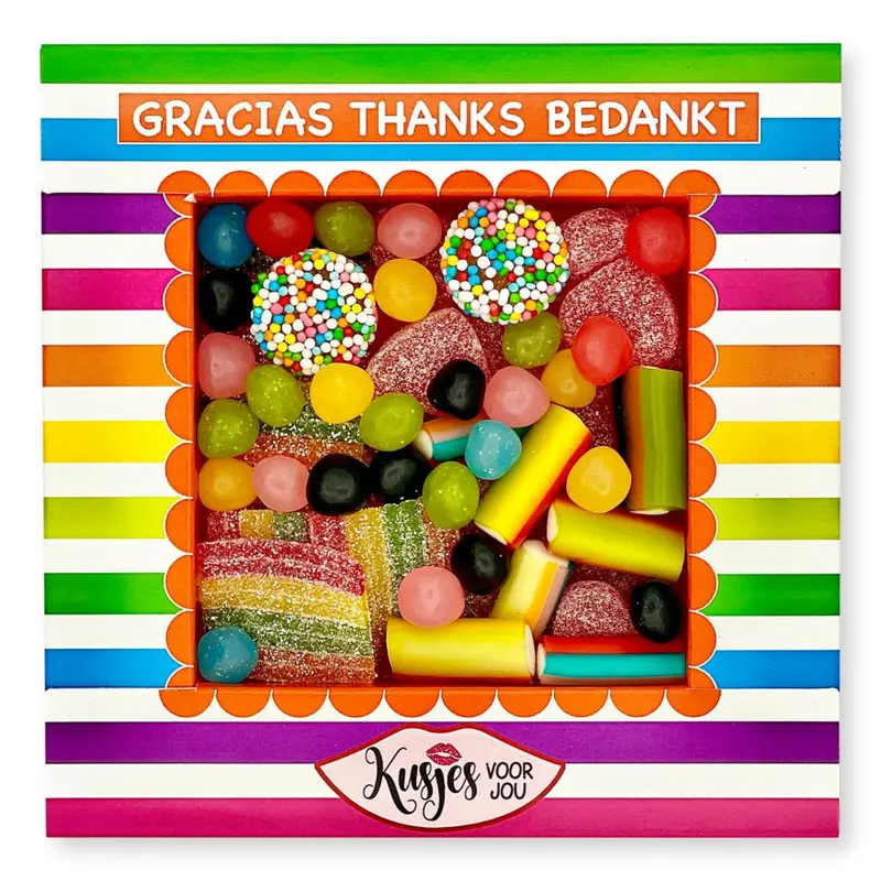 Snoep Mix - Gracias Thanks Bedankt