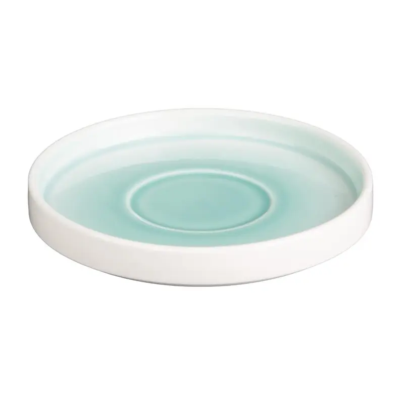 Soucoupes Olympia Fondant vertes 152mm (lot de 6)