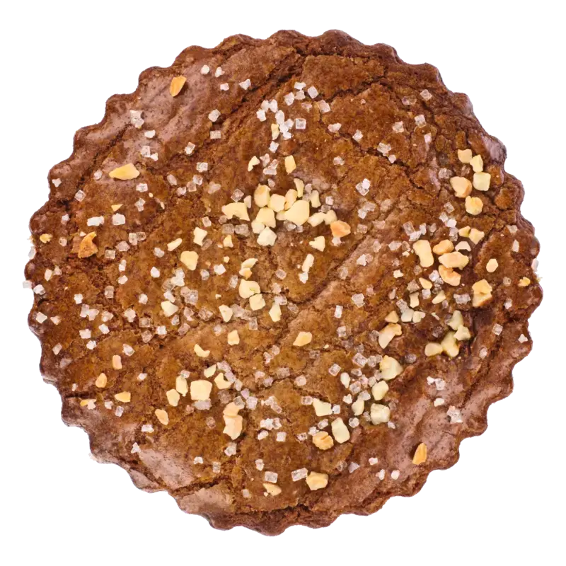 Speculaas caramel cookie