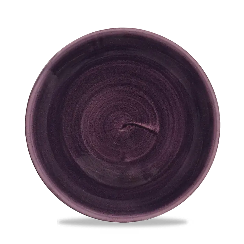 Stonecast Deep Purple Evolve Coupe Plate 21.7cm 12/box