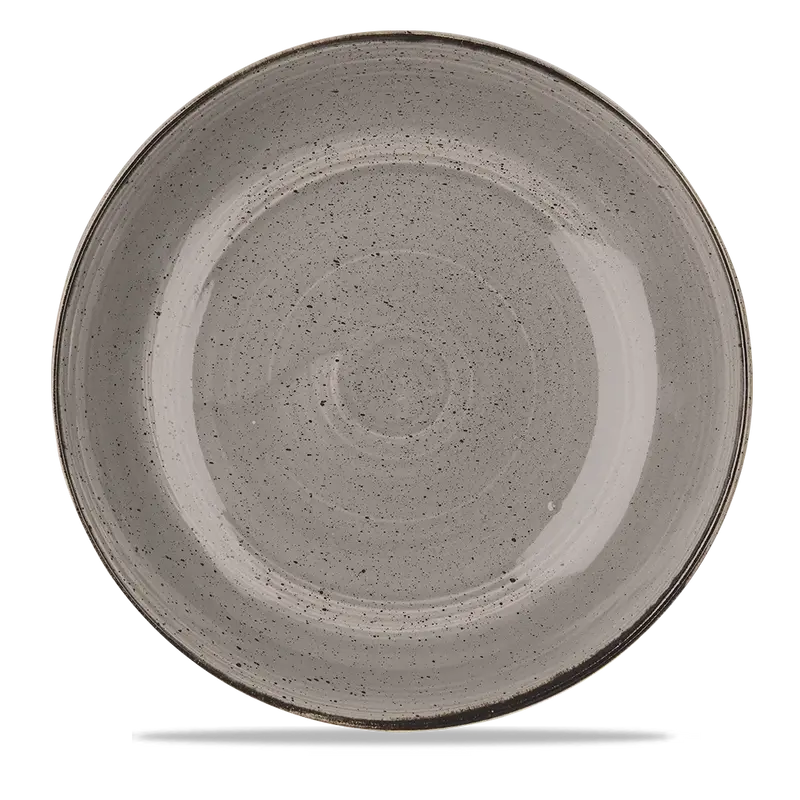 Stonecast Grey Coupe Large Bowl 30cm 6/box