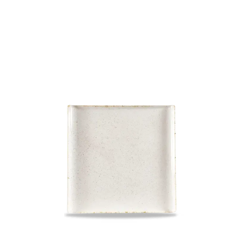 Stonecast Hints Barley White Square Buffet Tray 30cm 4/box