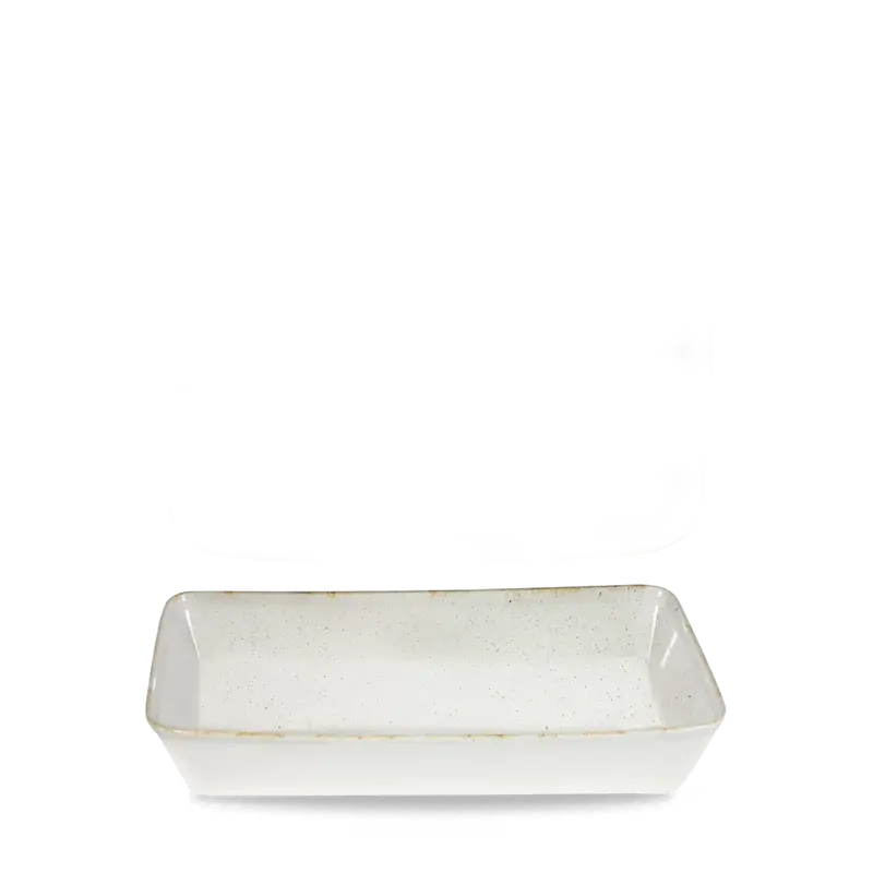 Stonecast Hints White Rectangle Baking Tray 38x25x6.2cm