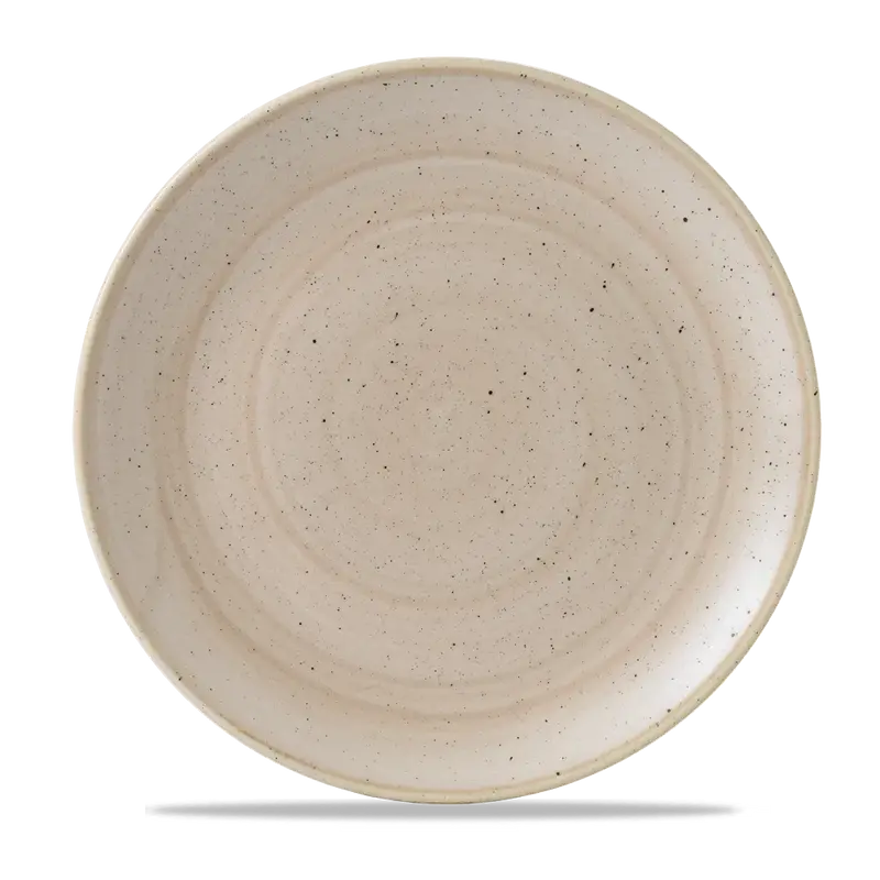 Stonecast Nutmeg Cream Evolve Coupe Plate 29cm 12/box