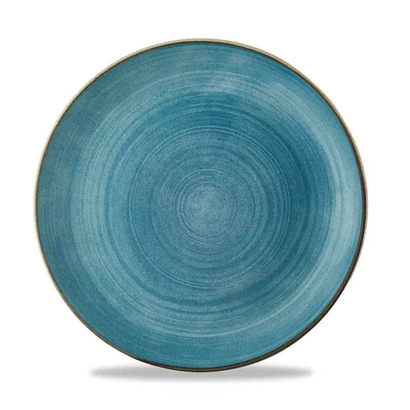 Stonecast Raw Teal Evolve Coupe Plate 26 cm 12/box