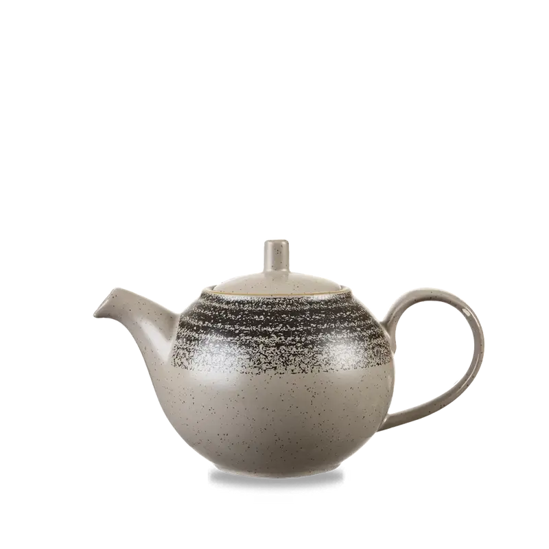 Studio Prints Charcoal Black Beverage Pot 444ml 4/box