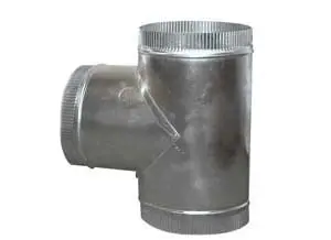 T-pièce 90° complet ø 200 — Combisteel 7215.0110