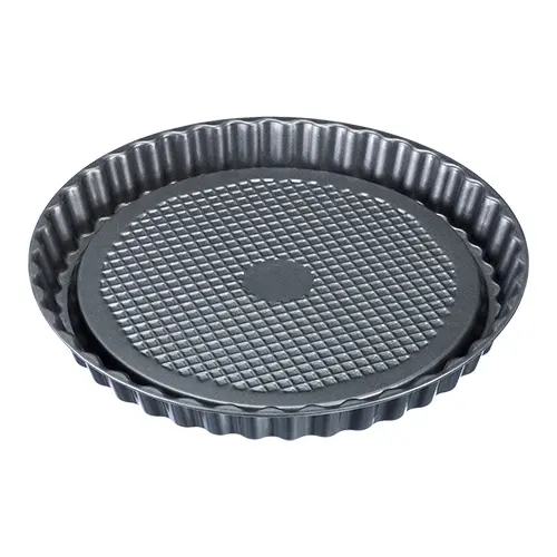Taartvorm Staal M/Teflon 28 cm