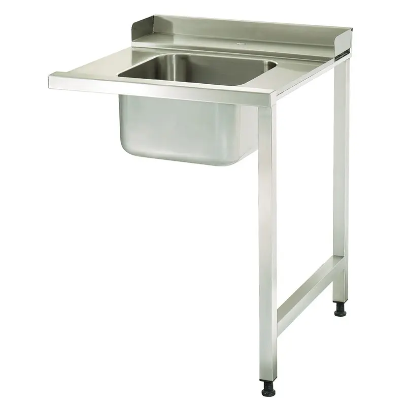Table lave-vaisselle - 90 x 75 cm - droite - avec évier et étagère de rangement – Maxima 09201043