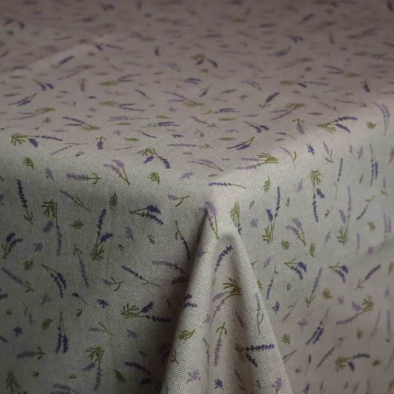 Tafelkleed - Lavendel - 80% Katoen - 20% Polyester - 180 cm x 140 cm