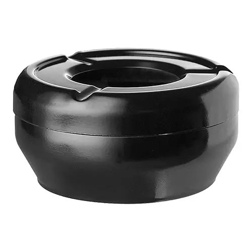 Terrasasbak Melamine Zwart
