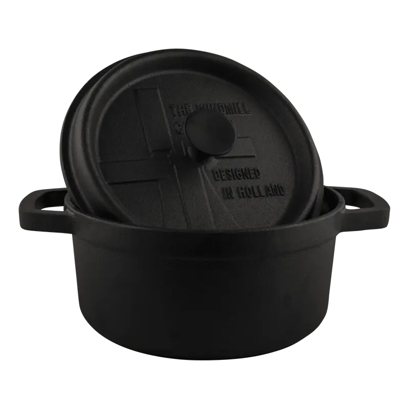 The Windmill BBQ Pan met deksel