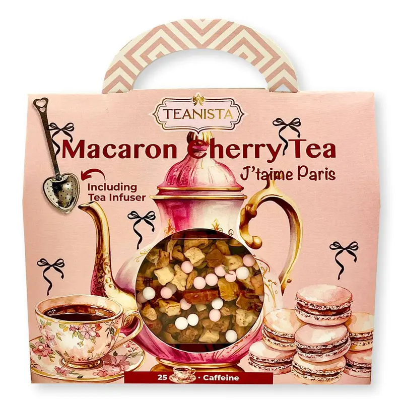 Thee cadeau Macaron Cherry Tea