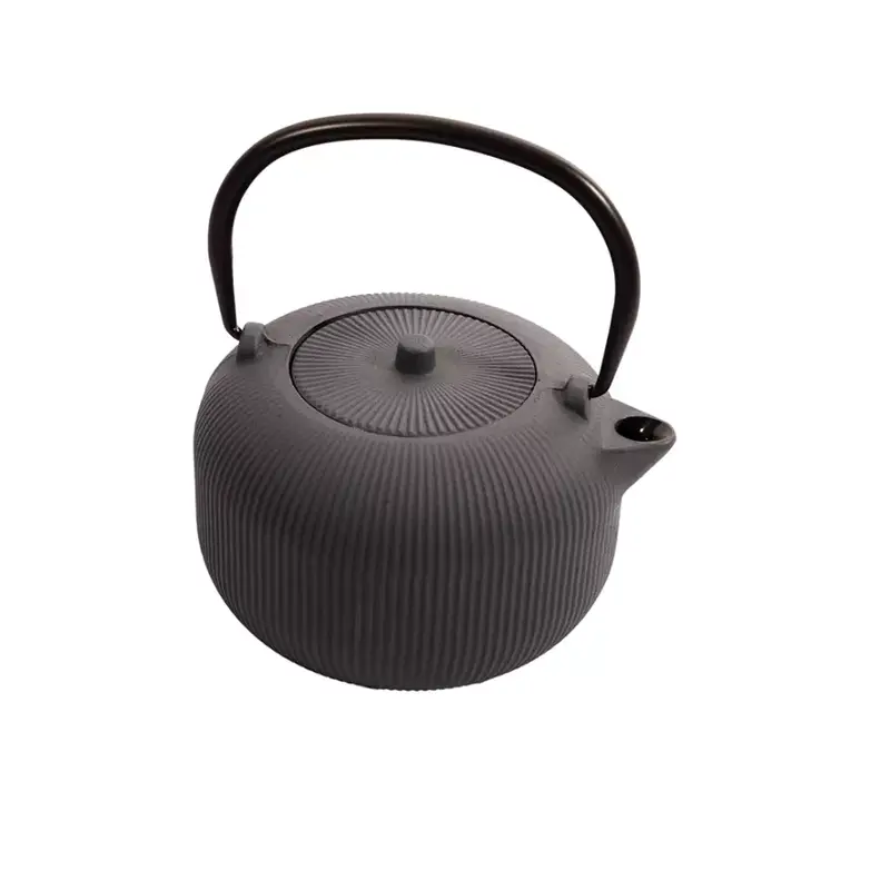 Theepot uit gietijzer 1L Misty Grey