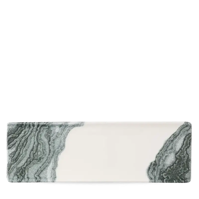 Tide Black Tasting Tray Plate 33x11 cm 6/box