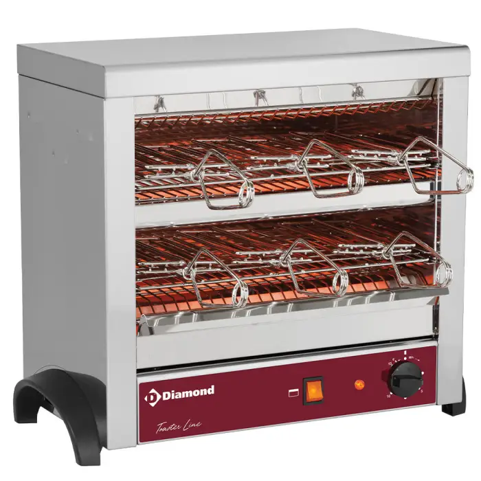 Toaster 6 pinces au quartz M6-TOSTI/N