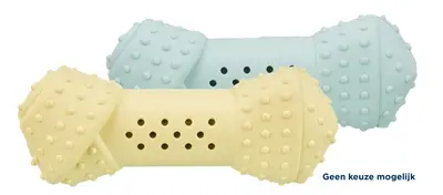 TRIXIE JUNIOR KOELBOT NATUURRUBBER ASSORTI 10 CM