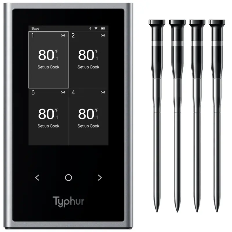 Typhur Sync Quad Draadloze Kerntemperatuurmeter