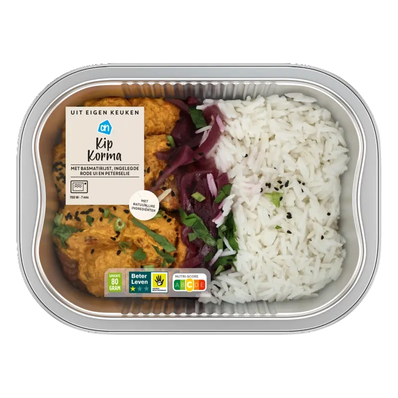 Uit eigen keuken kip korma