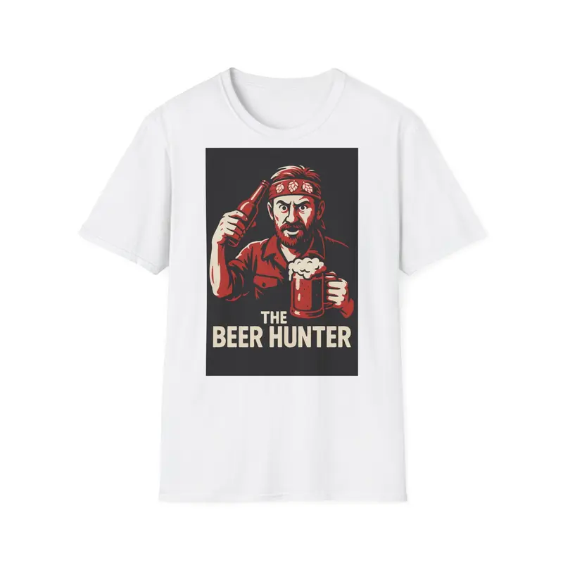 Unisex Soft-Style T-Shirt - The Beer Hunter